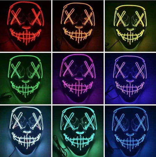 LED Halloween Maske